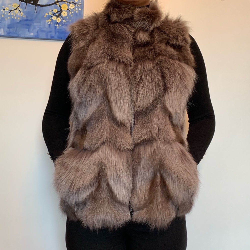 Real fur.
